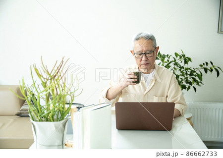 シニアのライフスタイル 86662733