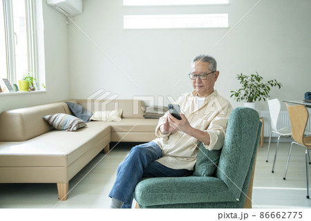 シニアのライフスタイル 86662775