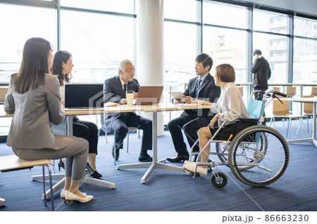 ビジネスチーム ビジネスチーム 86663230