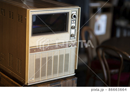 レトロ喫茶 - アナログテレビ レトロ喫茶 - アナログテレビ 86663664