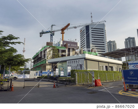 タイ バンコク 「ノーブルリヴォルヴ・ラチャダー 1/2」 建設工事の様子 / Bangkok 86667020