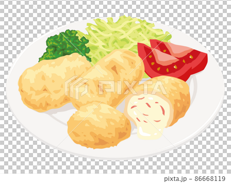 Crab cream croquette 86668119