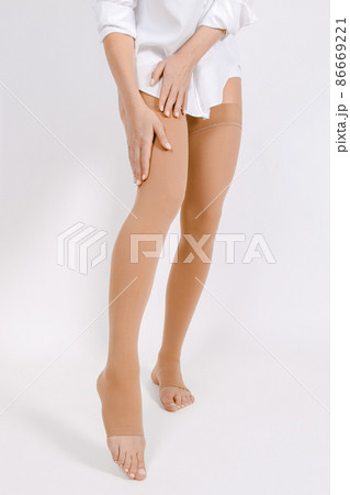 Compression Hosiery. Medical Compression stockings and tights for