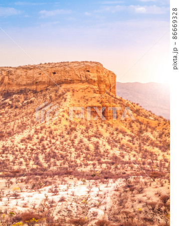 Rocky landscape of Damaraland in Namibia Rocky landscape of Damaraland in Namibia 86669328