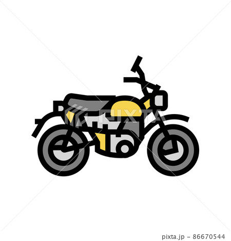 commuters minis color icon vector illustration 86670544