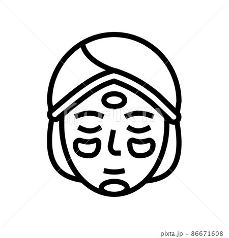 cosmetology procedure line icon vector illustration cosmetology procedure line icon vector illustration 86671608