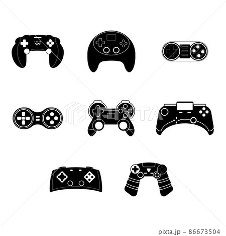 Black white gadget keypad and joypad, entertainment game device for video palying, joystick wireless Black white gadget keypad and joypad, entertainment game device for video palying, joystick wireless 86673504