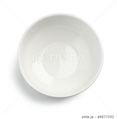 empty white bowl empty white bowl 86677502