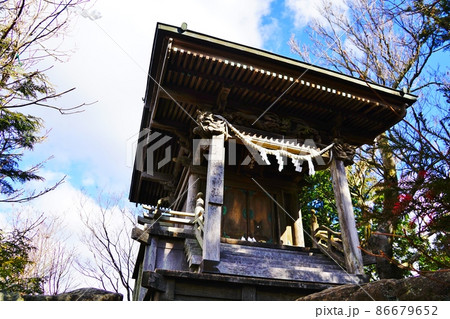 筑波連山　加波山神社　中宮 86679652