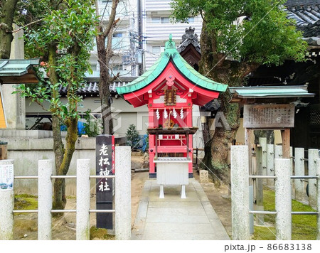 大阪天満宮の境内の老松神社 大阪天満宮の境内の老松神社 86683138