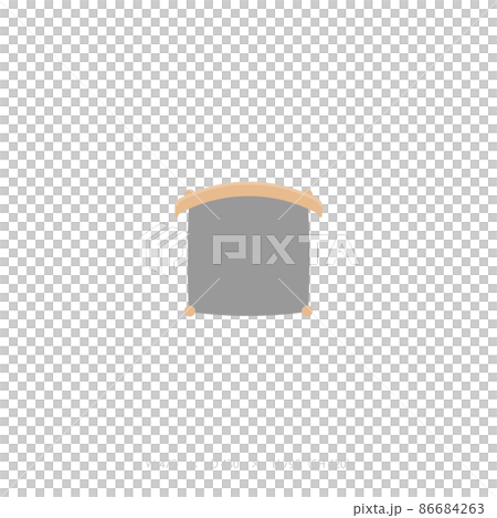 ダイニングチェア平面 オーク、ナラ 86684263