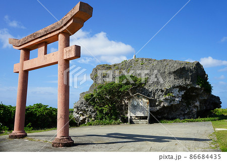 沖縄県・下地島の下地島巨石 沖縄県・下地島の下地島巨石 86684435