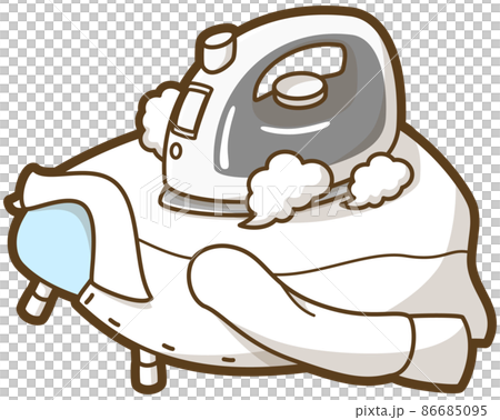 Iron the shirt (cordless iron) 86685095