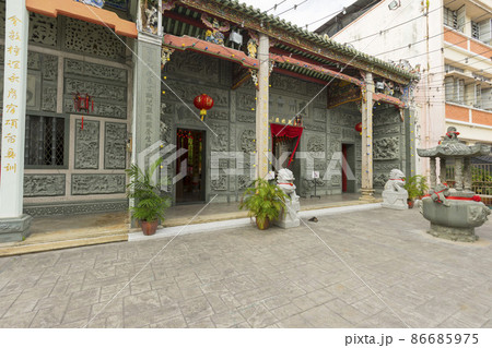 Beautiful view of Thean Hou Temple in Penang, Malaysia Beautiful view of Thean Hou Temple in Penang, Malaysia 86685975
