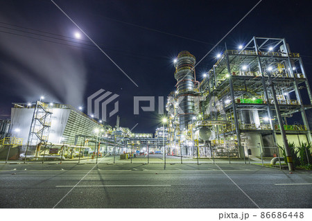 広島の工場夜景② 86686448