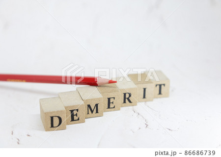 文字ブロック DEMERIT デメリット 文字ブロック DEMERIT デメリット 86686739