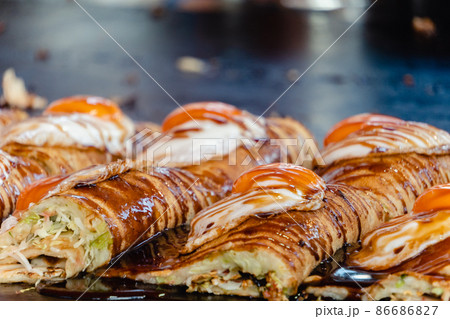 お好み焼き　屋台 86686827