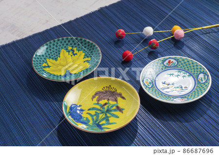 【石川県】伝統工芸 九谷焼きイメージ 86687696