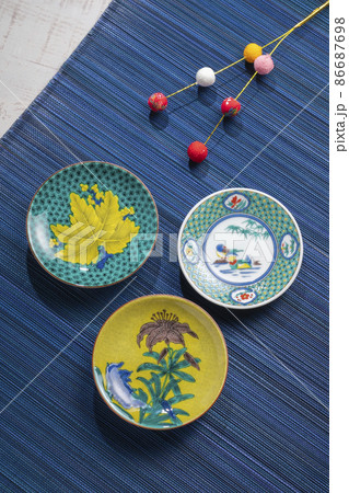 【石川県】伝統工芸 九谷焼きイメージ 86687698