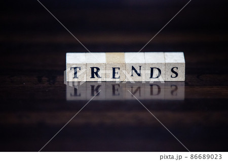 文字ブロック TRENDS 文字ブロック TRENDS 86689023