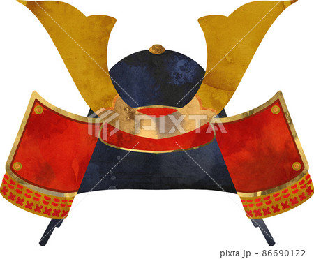 兜のイラスト 86690122