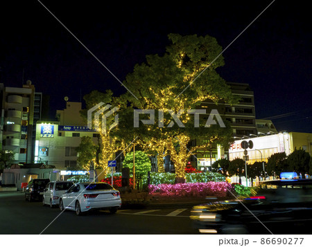 東京メトロ東西線南行徳駅前イルミネーション 86690277