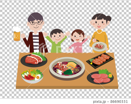焼肉　家族　 86690331