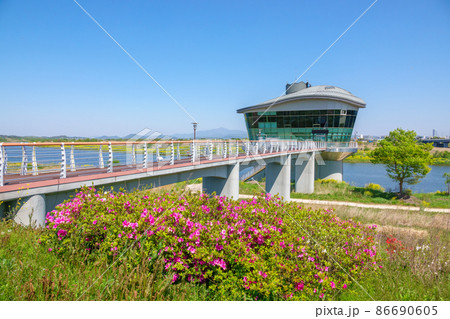春 栄山江 展望台 86690605