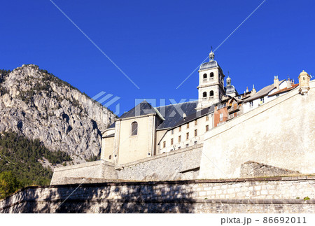 old fortification town Briancon in France 86692011