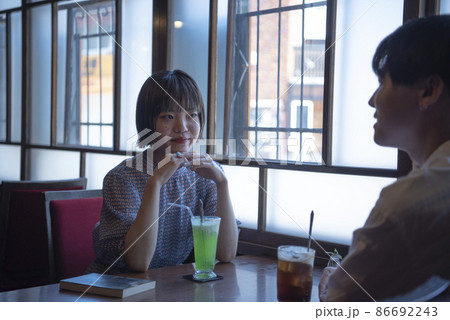 レトロ喫茶 - カップル レトロ喫茶 - カップル 86692243