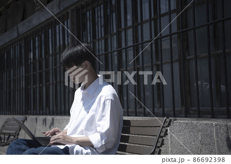 テレワーク 86692398