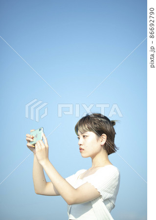 自撮り 86692790