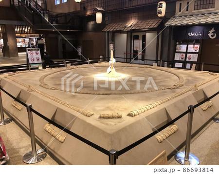 東京 墨田区 両国江戸NOREN（江戸のれん）の土俵 86693814