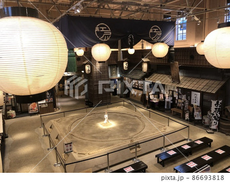 東京 墨田区 両国江戸NOREN（江戸のれん）の土俵 86693818