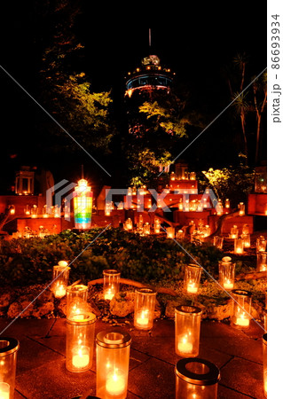 キャンドル　イベント　江ノ島　シーキャンドル　縦　2 86693934