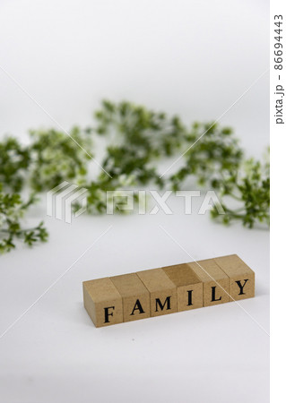 文字ブロック FAMILY 文字ブロック FAMILY 86694443