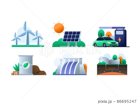 Renewable energy set 86695247