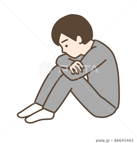 落ち込む 男性 落ち込む 男性 86695463