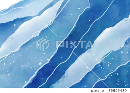 背景素材_アルコールインク風_青 86696480