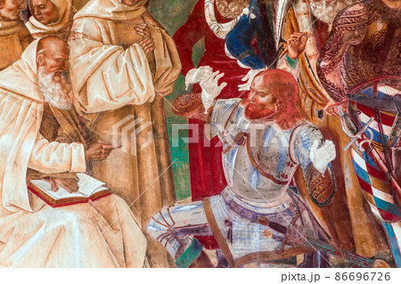 Abbey of Monte Oliveto Maggiore, Tuscany, Italy 86696726