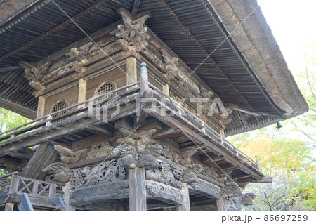 霊松寺は、北アルプスのふもと、長野県大町市にある、曹洞宗寺院です。 86697259