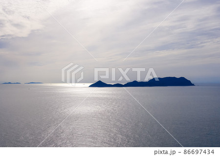 蓋井島　本州最西端の地「毘沙ノ鼻」からの見晴らし（本州最四端の地の一つ） 86697434