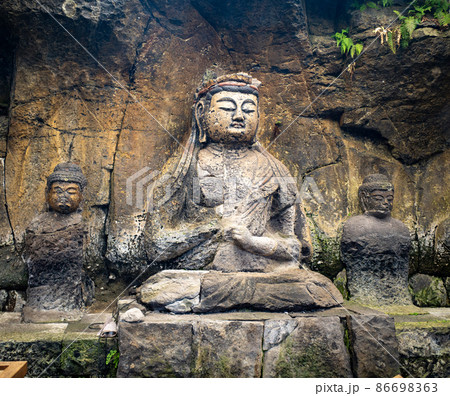 大分県臼杵市の国宝 臼杵石仏 大分県臼杵市の国宝 臼杵石仏 86698363
