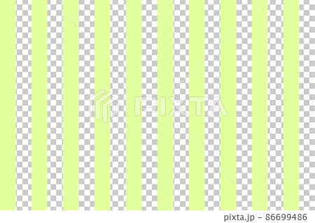 黄緑色のストライプ背景。縦縞模様のイラスト。 86699486