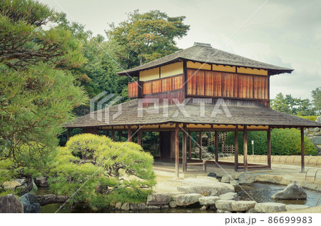 岡山県岡山市の後楽園 岡山県岡山市の後楽園 86699983