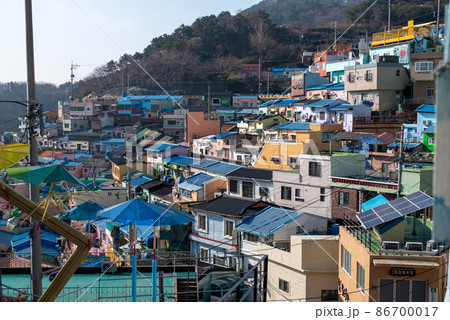 韓国　釜山広域市　甘川文化村 86700017