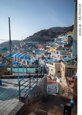 韓国　釜山広域市　甘川文化村 86700039