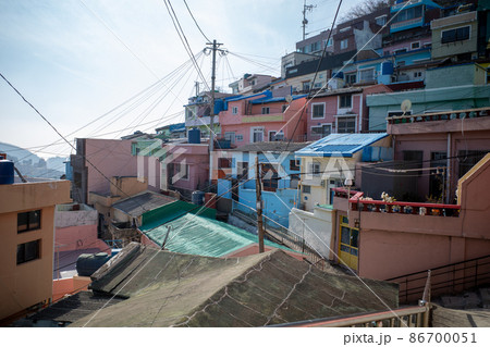 韓国　釜山広域市　甘川文化村 86700051