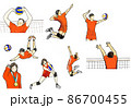 バレーボールプレー集 86700455
