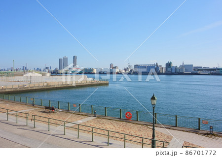 安治川の水辺 安治川の水辺 86701772